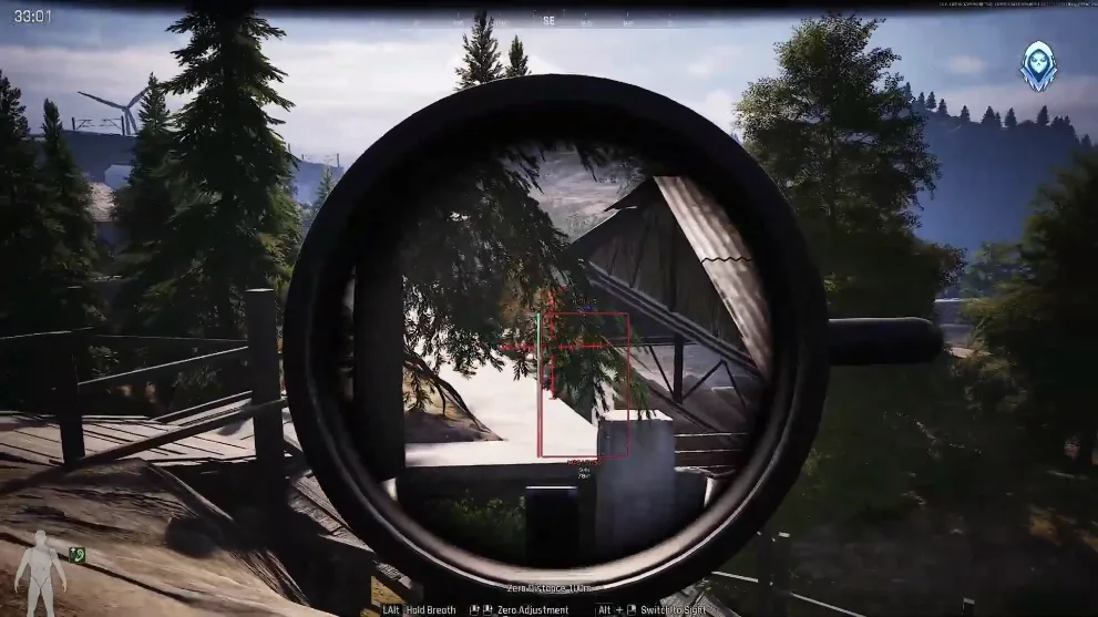 Arena Breakout Infinite wallhack ESP on outdoor map